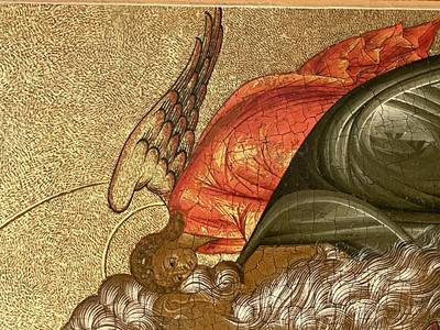 Икона "Св. Иоанн Богослов". Центральная Россия, XIX век