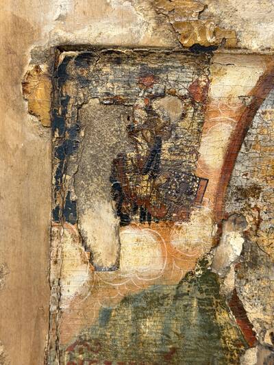 Икона Святитель Николай Чудотворец. Россия, Каргополь, рубеж XVII–XVIII веков.