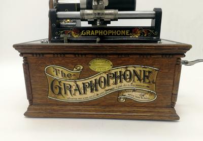 Графофон (Фонограф). Модель Columbia A/AG, конец 19 века, Франция/США