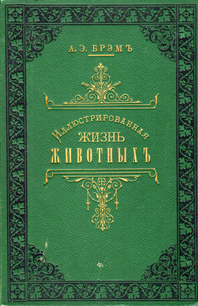 Книга &quot;Иллюстрированная жизнь животных&quot;. Брэм А.