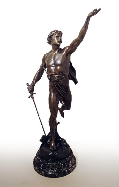Скульптура "Победа". Франция, скульптор Эмиль Пиколь, 1880 год