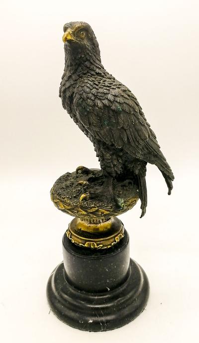 Скульптура "Сокол". Франция, бронза, конец XIX - начало XX века