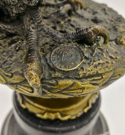 Скульптура "Сокол". Франция, бронза, конец XIX - начало XX века