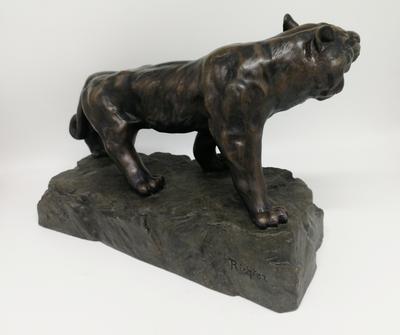 Скульптура «Идущая пантера». Германия. Первая половина XX века.