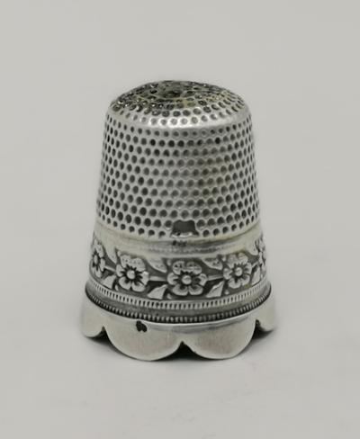 Напёрсток из серебра. Западная Европа. Вторая половина XIX - начало ХХ в.в.