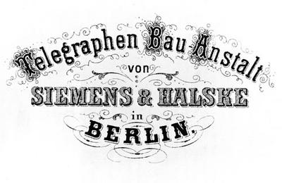 Логотип Telegraphenbauanstalt Siemens & Halske