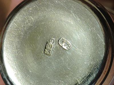 Стопка. Серебро 84 проба. Вес 30 гр. Клеймо "ИЕЗ"