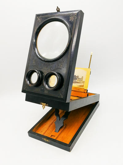 Графоскоп. Прибор для просмотра фотографий. Западная Европа, конец XIX века