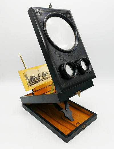 Графоскоп. Прибор для просмотра фотографий. Западная Европа, конец XIX века