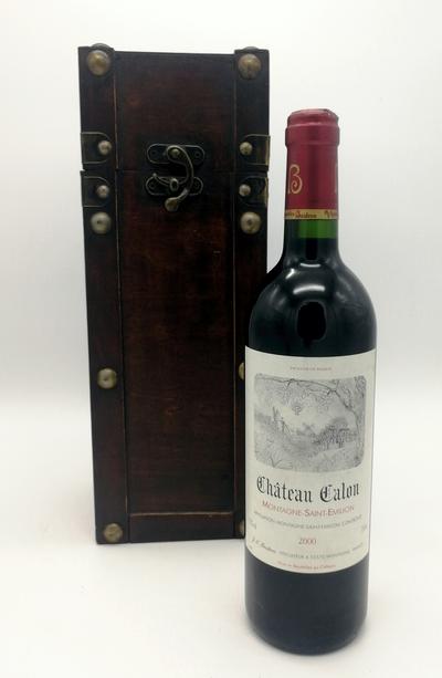 Вино 2000 &quot;Chateau Calon&quot;. Год урожая 2000 считается очень хорошим (Extraordinary) для Saint-&amp;#201;milion (96T - таблица миллезимов Роберта Паркера)