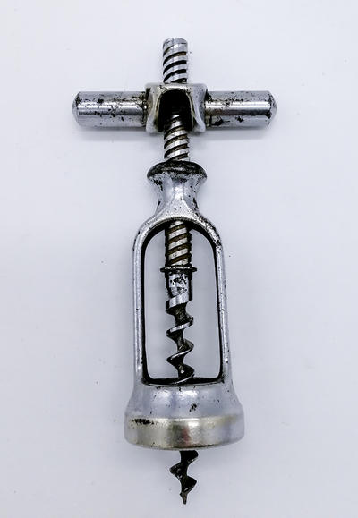 Штопор со стопорным винтом. Западная Европа, начало XX века.