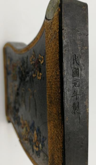 Коллекционный брусок китайской туши «Восемь бессмертных собирающих Ци». Китай. Начало XX века.