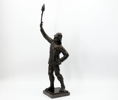 Скульптура "Пожарный". Германия, конец XIX века