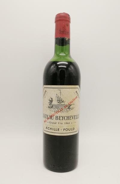 Вино 1964 &quot;CHATEAU BEYCHEVELLE&quot;. Год урожая 1964. Производитель Ахил Фулд