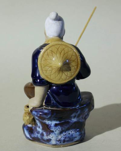 Статуэтка "Рыбак". Китай ,70-80 е г. ХХ века.