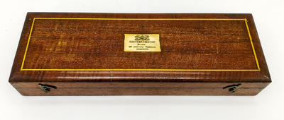 Сахаромер (Ареометр). Прибор в оригинальном футляре красного дерева. Конец 19 века, Лондон