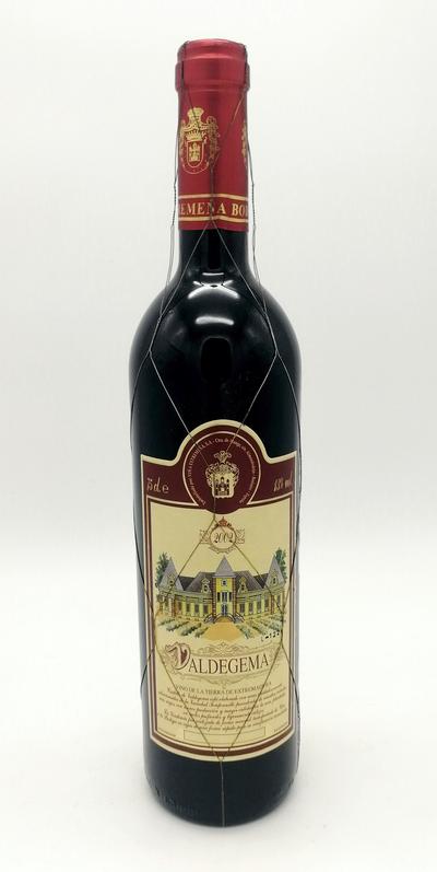 Вино 2002 "Valdegema". Год урожая 2002. Производитель"Vina Extremena, S.A." Испания