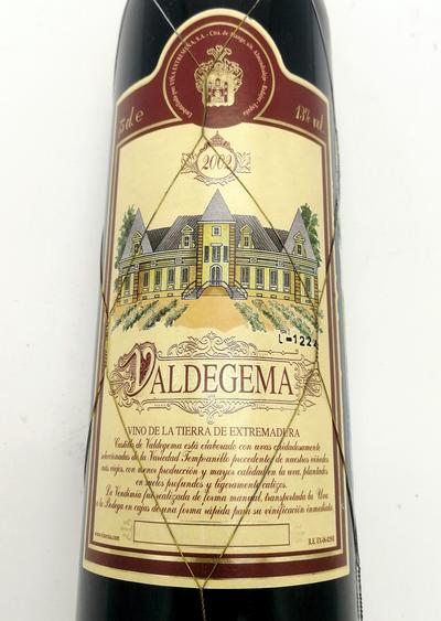 Вино 2002 &quot;Valdegema&quot;. Год урожая 2002. Производитель&quot;Vina Extremena, S.A.&quot; Испания