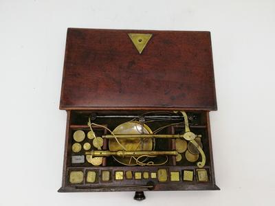 Весы дорожные. Англия, конец XIX - начало XX века