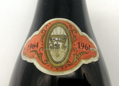 Вино 1964 &quot;Macon&quot;. Производитель - L.A. MONTOY Les vieilles caves de Beaune / Cтарые погреба Бона