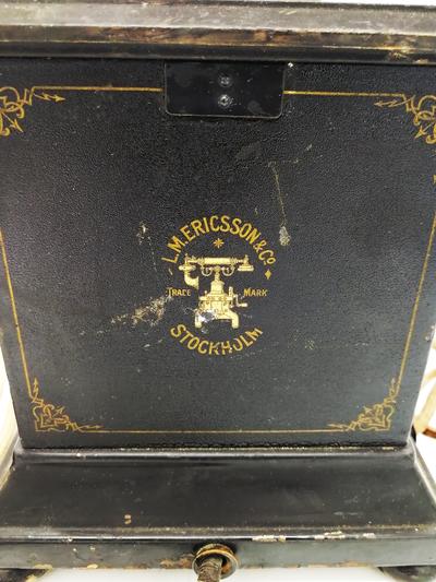 Аппарат телефонный "L.M. Ericsson &amp; Co". Швеция, модель 1895 года