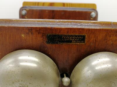 Телефон настенный "Bell Telephone". Бельгия. Модель образца 1895 года