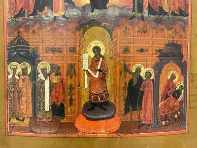 Икона "Покрова Пр. Богородицы". Владимир, XIX век